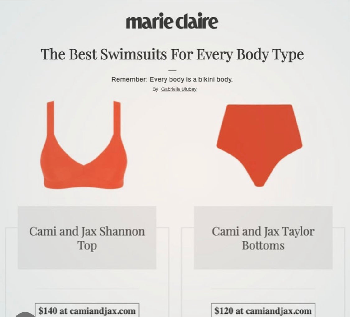 Marie Claire’s "Best Swimsuits for Every Body Type."