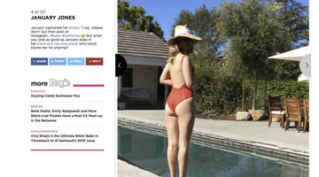 January Jones wears CAMI AND JAX (as seen on PeopleStyle)
